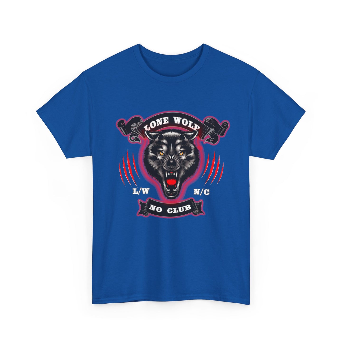 Lone Wolf, No Club Classic Tee