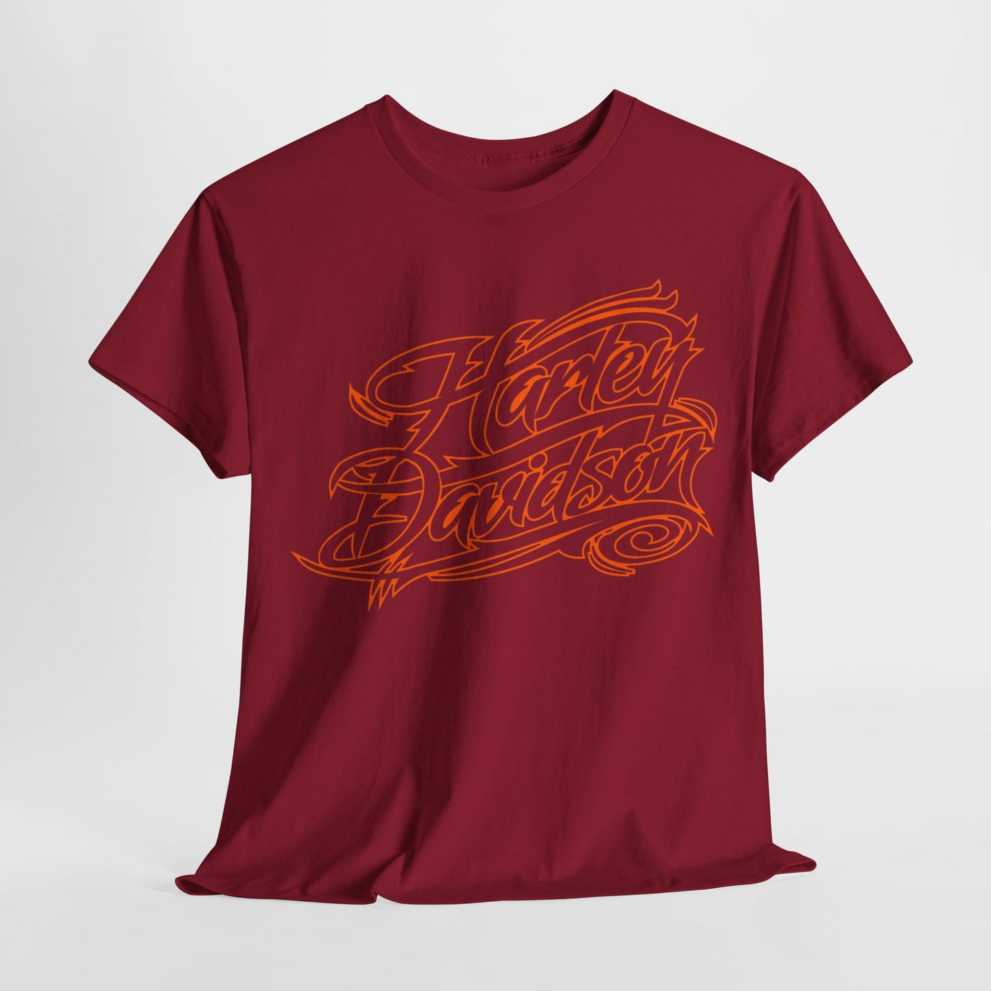 Harley Davidson Classic Fit Tee: Stylish Heavy Cotton Comfort