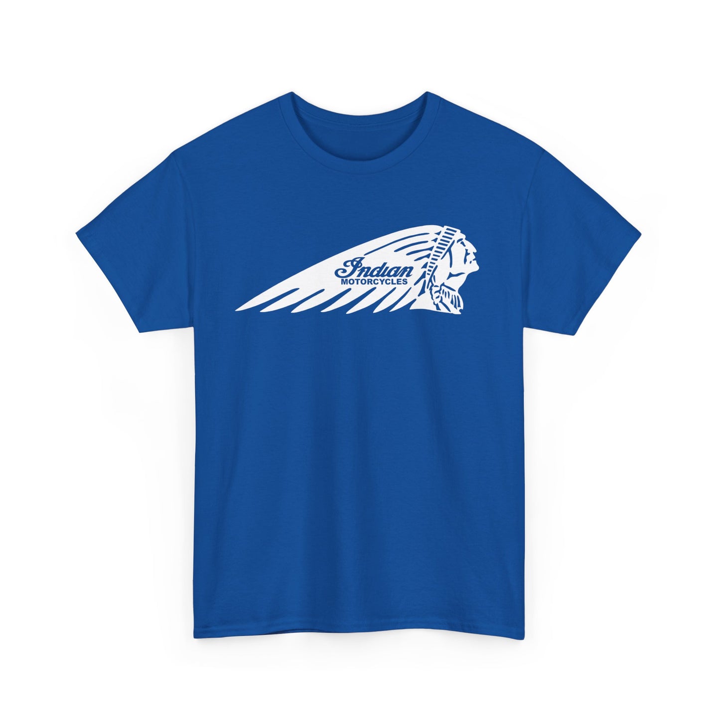 Indian Motorcycles Shirt | Gildan® 5000 Heavy Cotton™, Stylish Comfort for Bikers