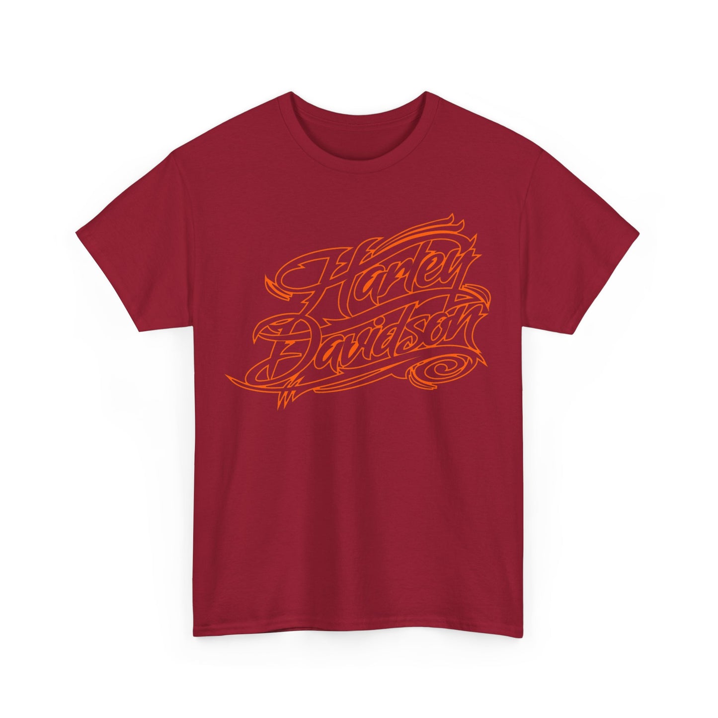 Harley Davidson Classic Fit Tee: Stylish Heavy Cotton Comfort