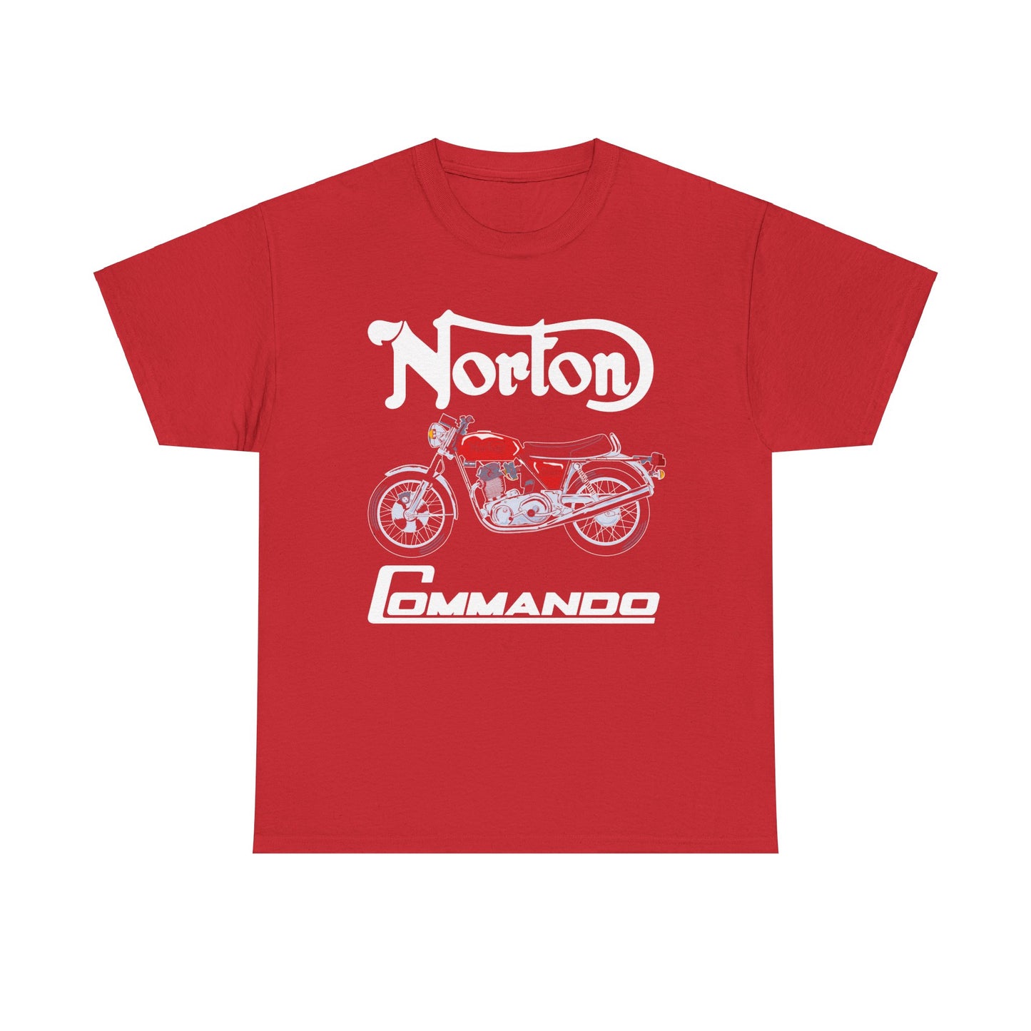 Norton Commando T-Shirt: Classic Fit with Gildan® 5000 Heavy Cotton™