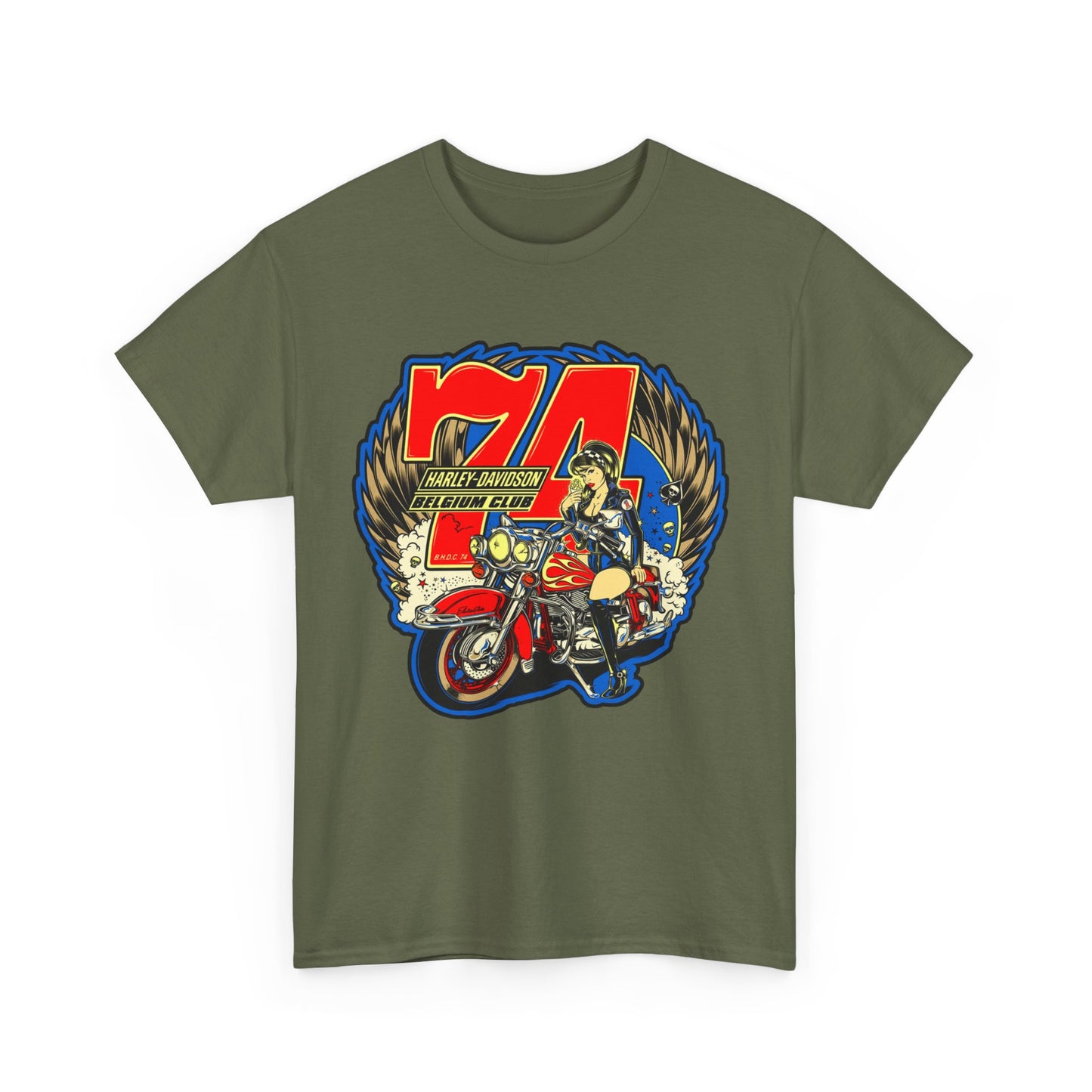 Harley Davidson 74 Biker Classic Tee