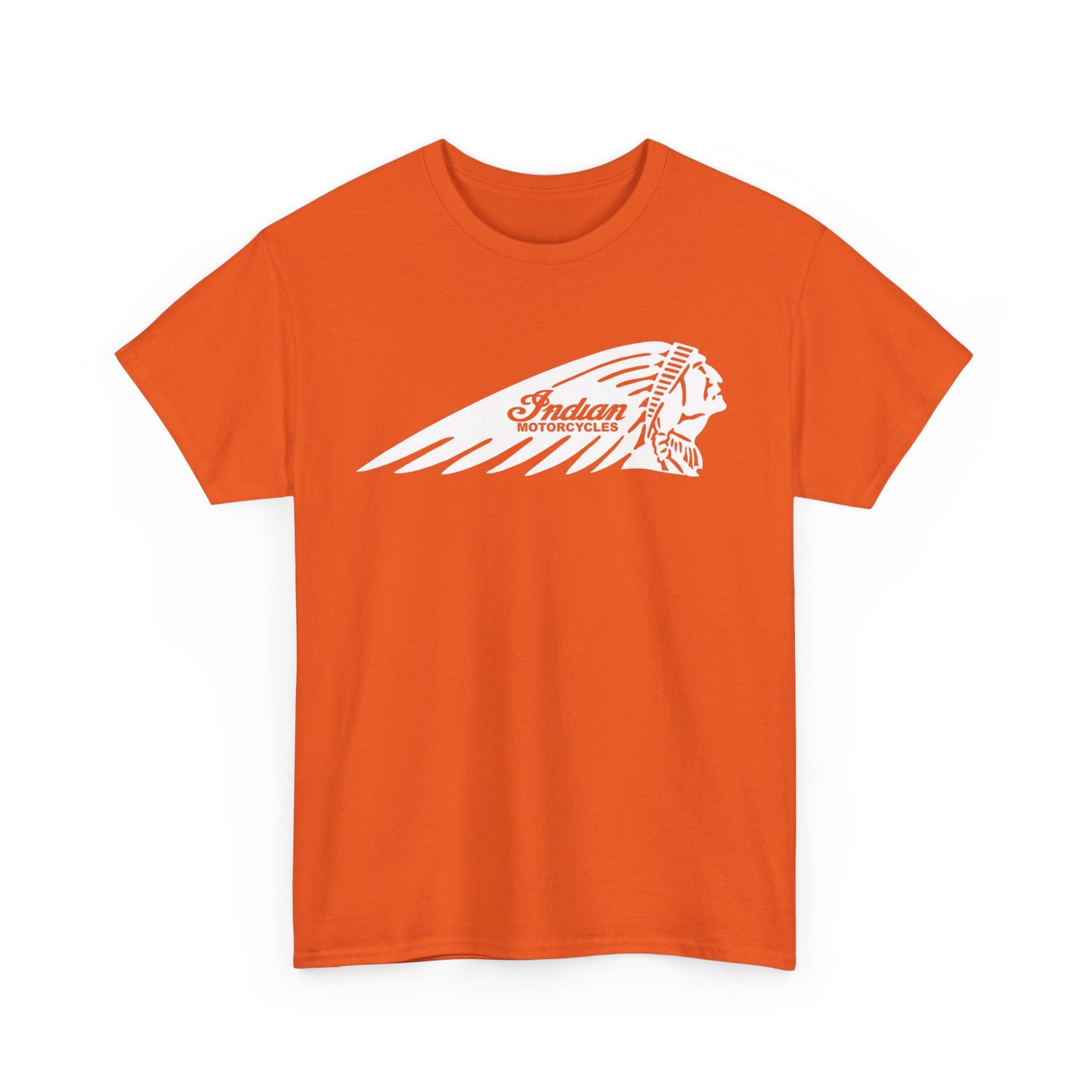 Indian Motorcycles Shirt | Gildan® 5000 Heavy Cotton™, Stylish Comfort for Bikers