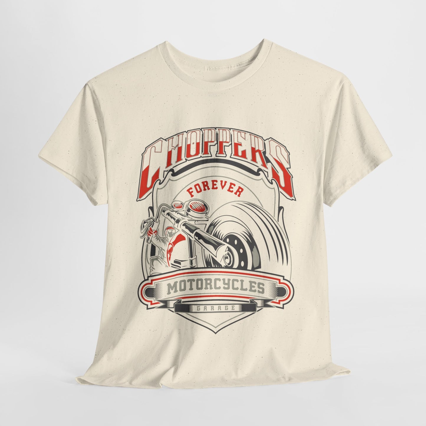Choppers Forever Motorcycle T-Shirt - Quality Print, Classic Biker Fit