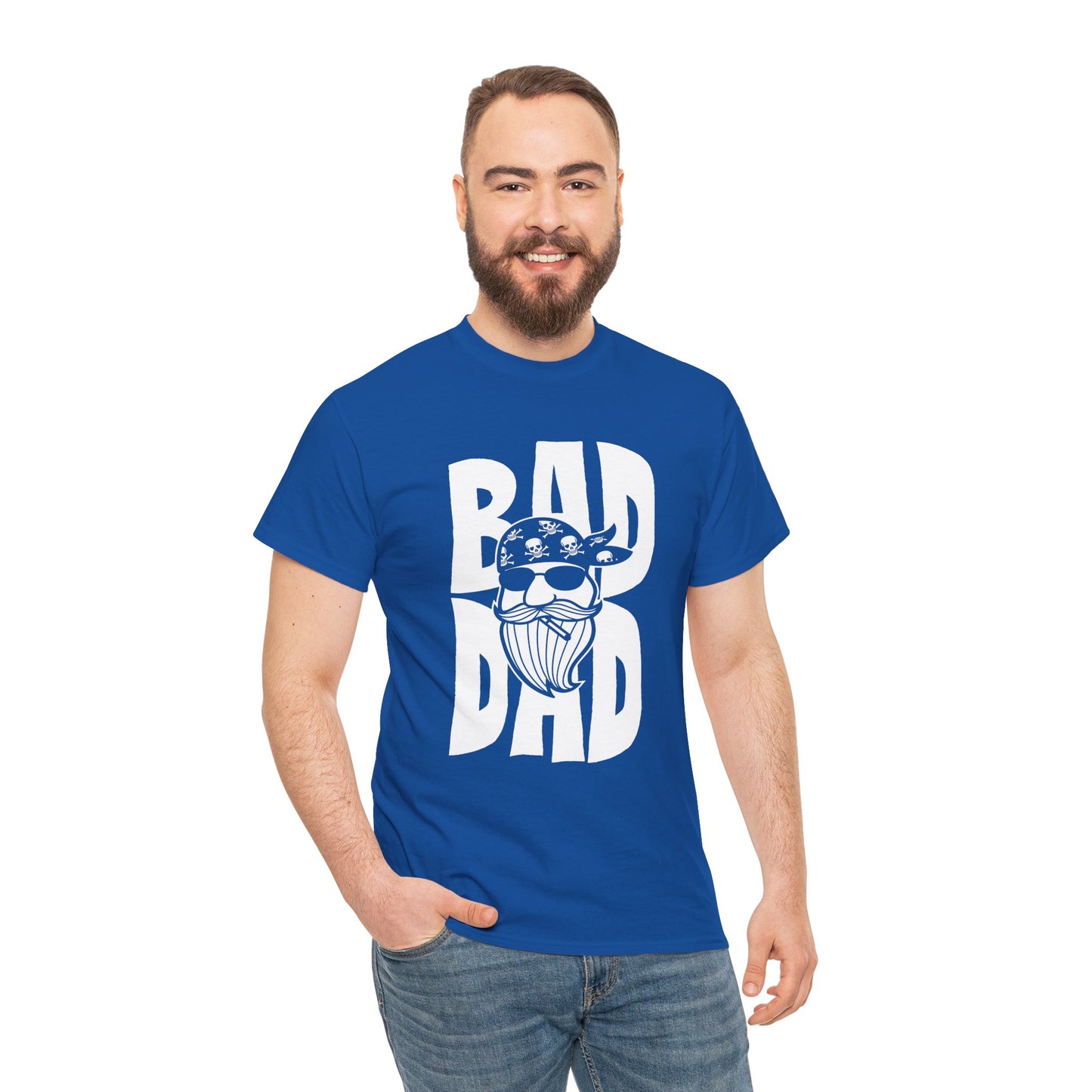 Bad Dad Biker T-Shirt - Comfortable and Stylish for the Ultimate Biker Dad