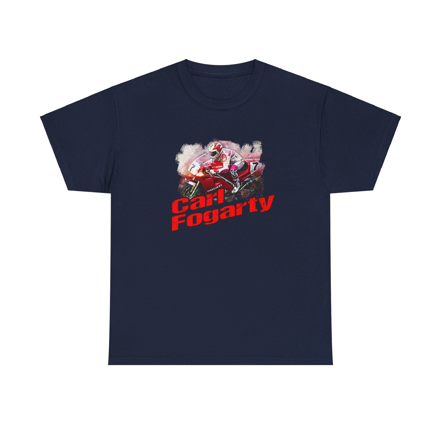 Heavy Cotton Carl Fogarty Motorcycle Legend Shirt