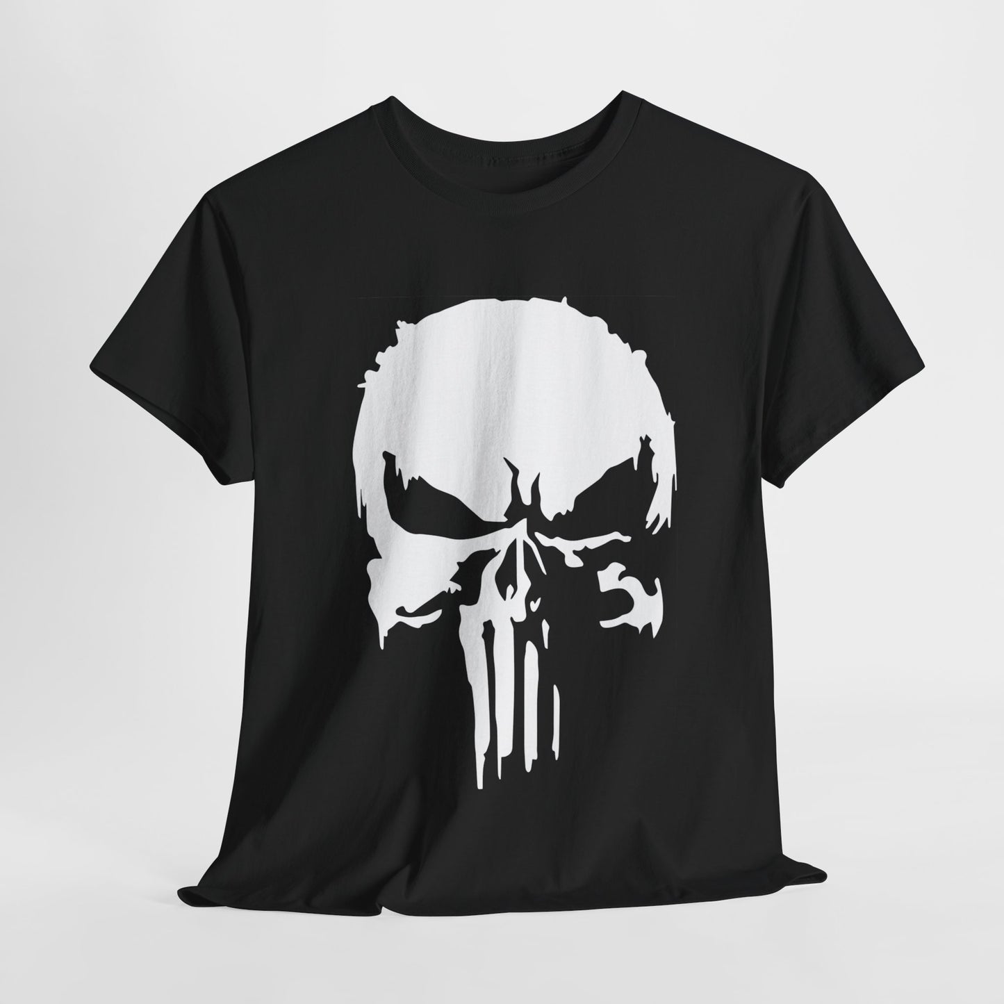 Edgy & Fierce: The Punisher Skull Tee | Gildan® 5000 Heavy Cotton™ - Classic Midweight Fabric for Comfort