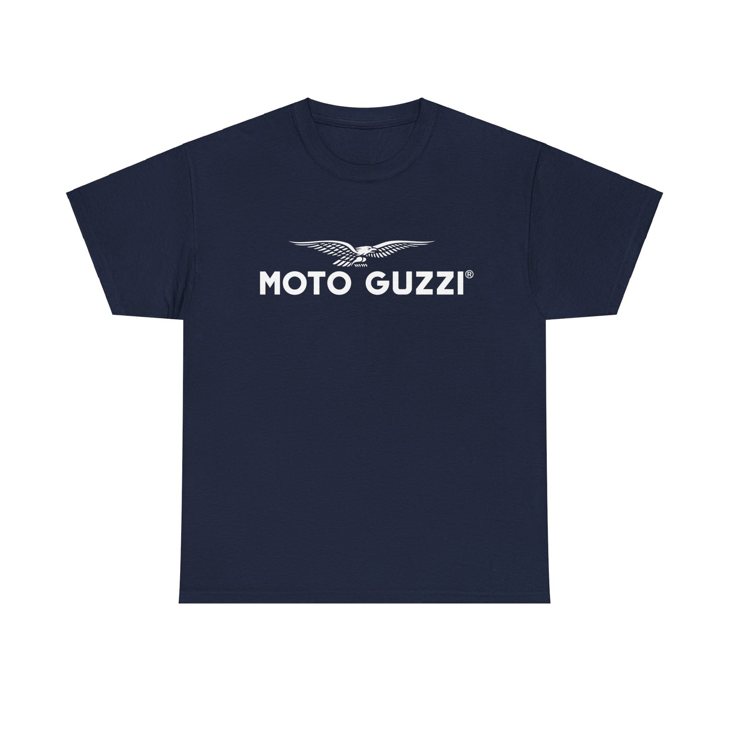 Moto Guzzi Heavy Cotton Logo Tee: Stylish, Durable, and Comfortable
