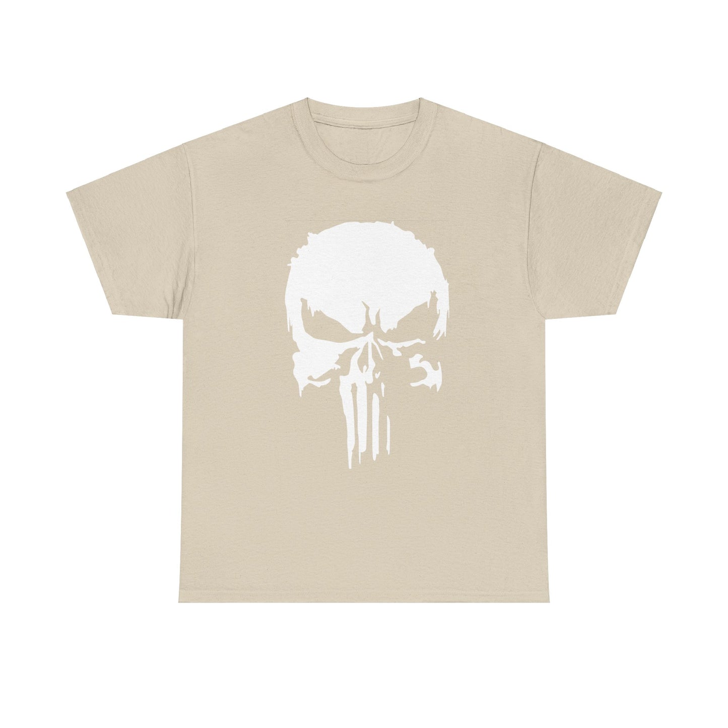 Edgy & Fierce: The Punisher Skull Tee | Gildan® 5000 Heavy Cotton™ - Classic Midweight Fabric for Comfort