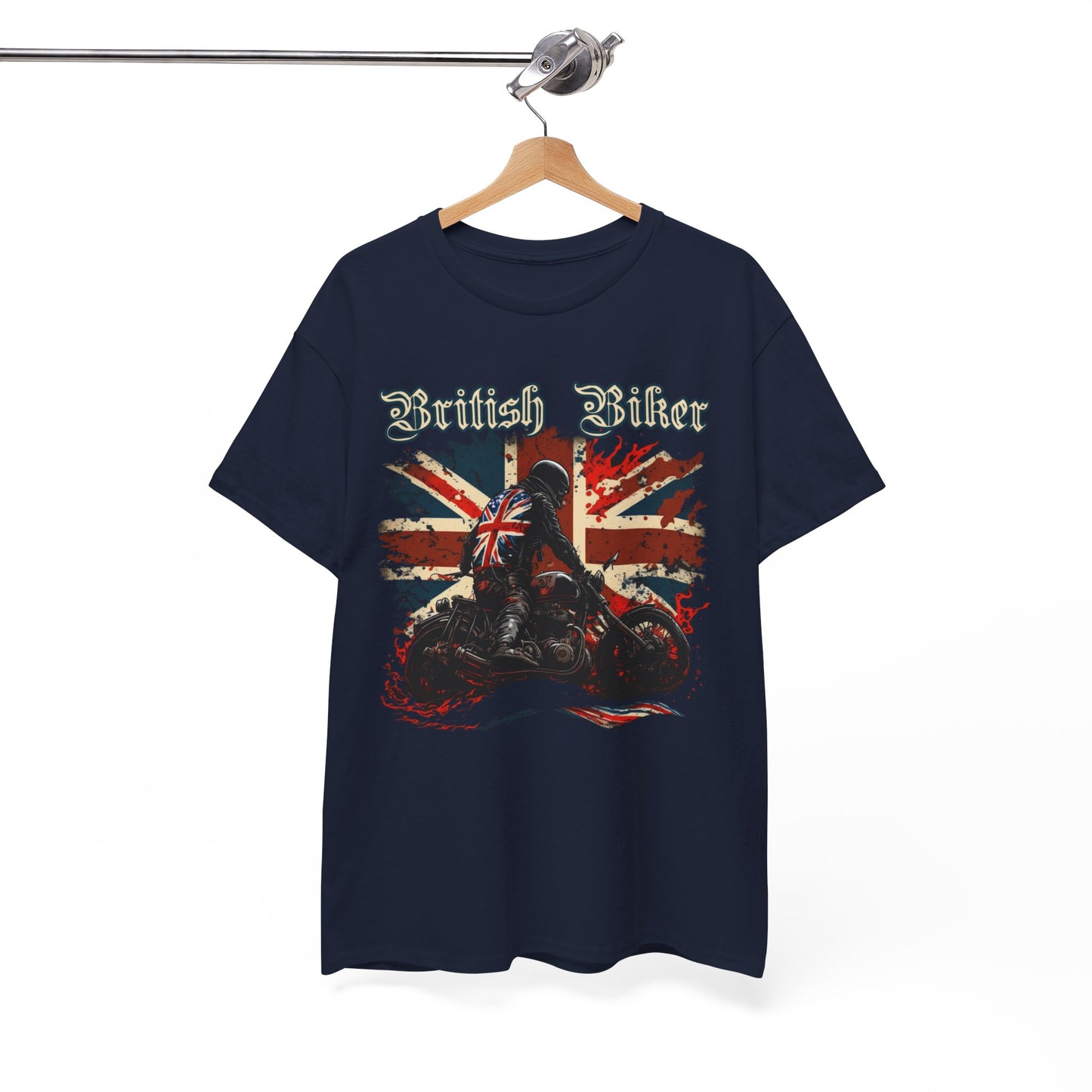 Sleek and Stylish British Biker Classic T-Shirt