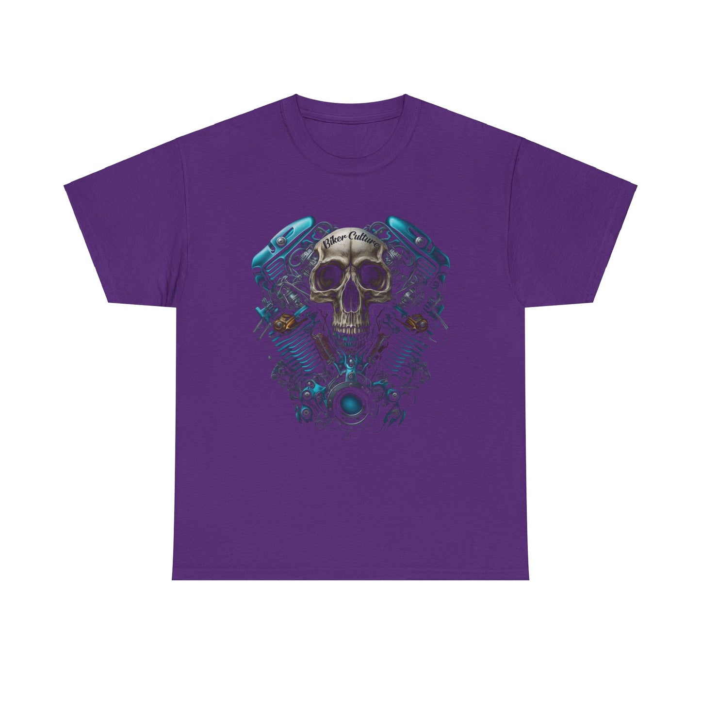 Biker Culture V-Twin Graphic Tee - Made with Midweight Fabric and Classic Fit