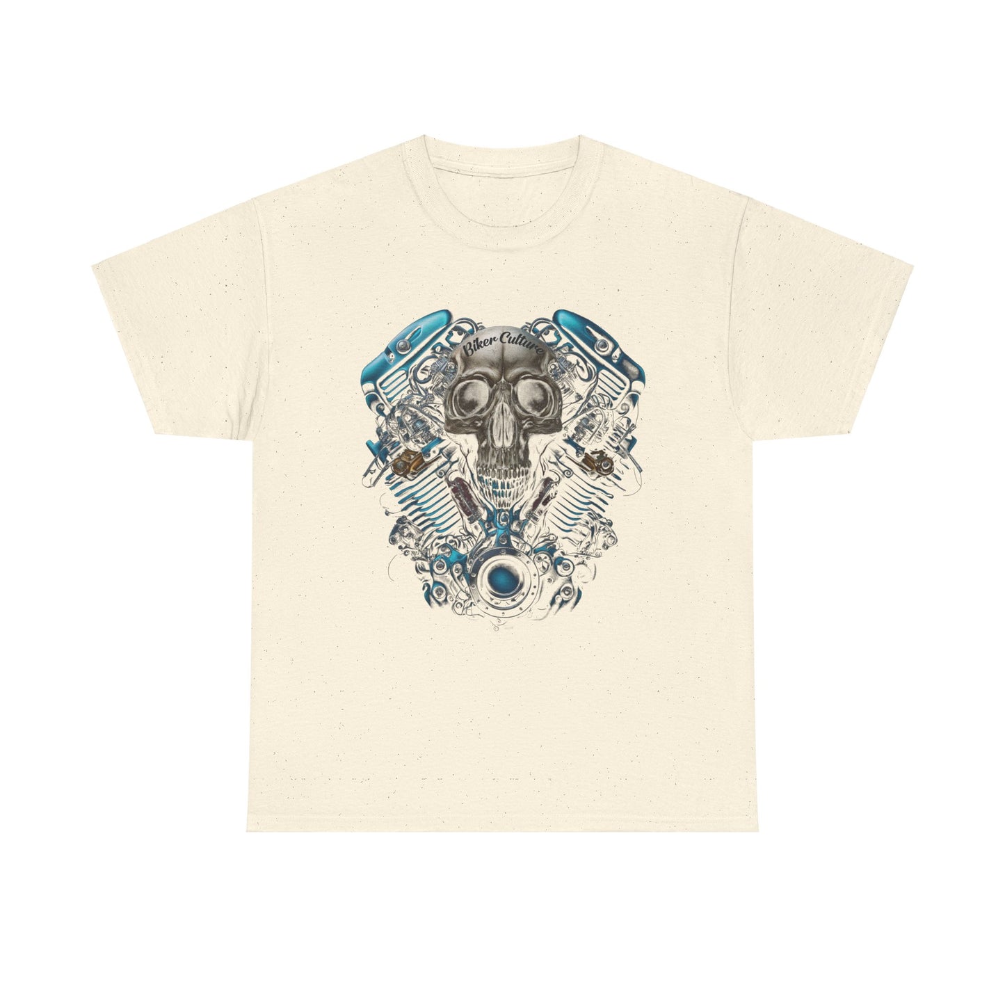 Biker Culture V-Twin Graphic Tee - Made with Midweight Fabric and Classic Fit