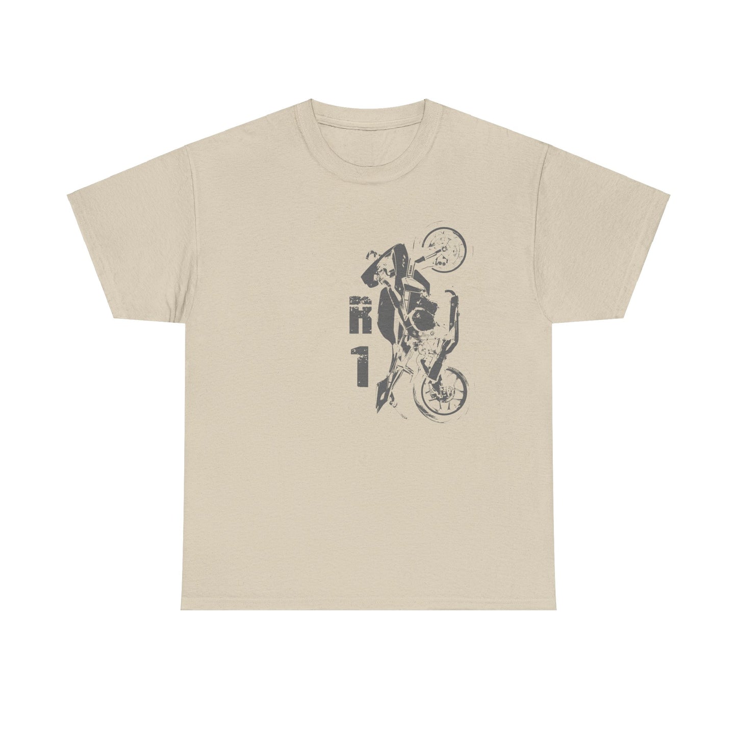Breathable and Comfortable Cotton Yamaha R1 Motorcycle Tee
