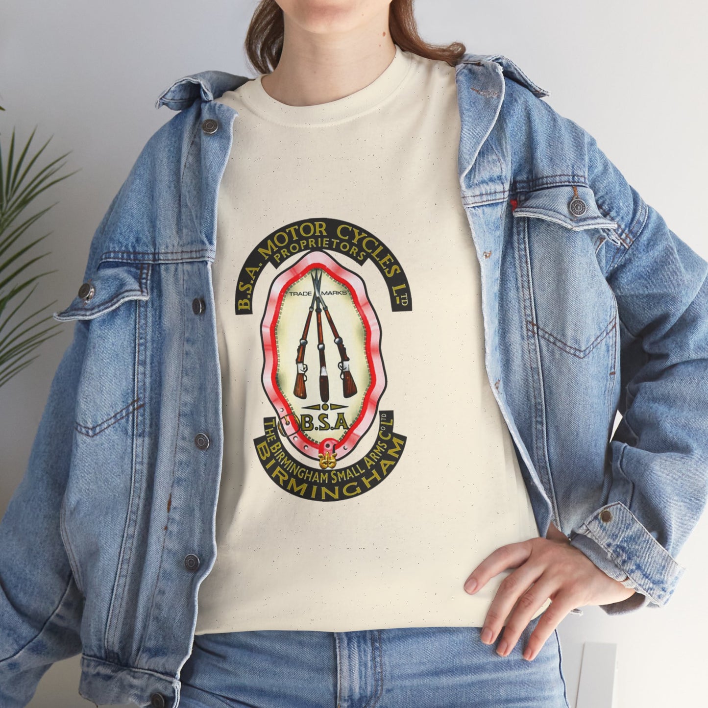 Sporting BSA Rifles T-Shirt - Elegant Design for Outdoor Enthusiasts