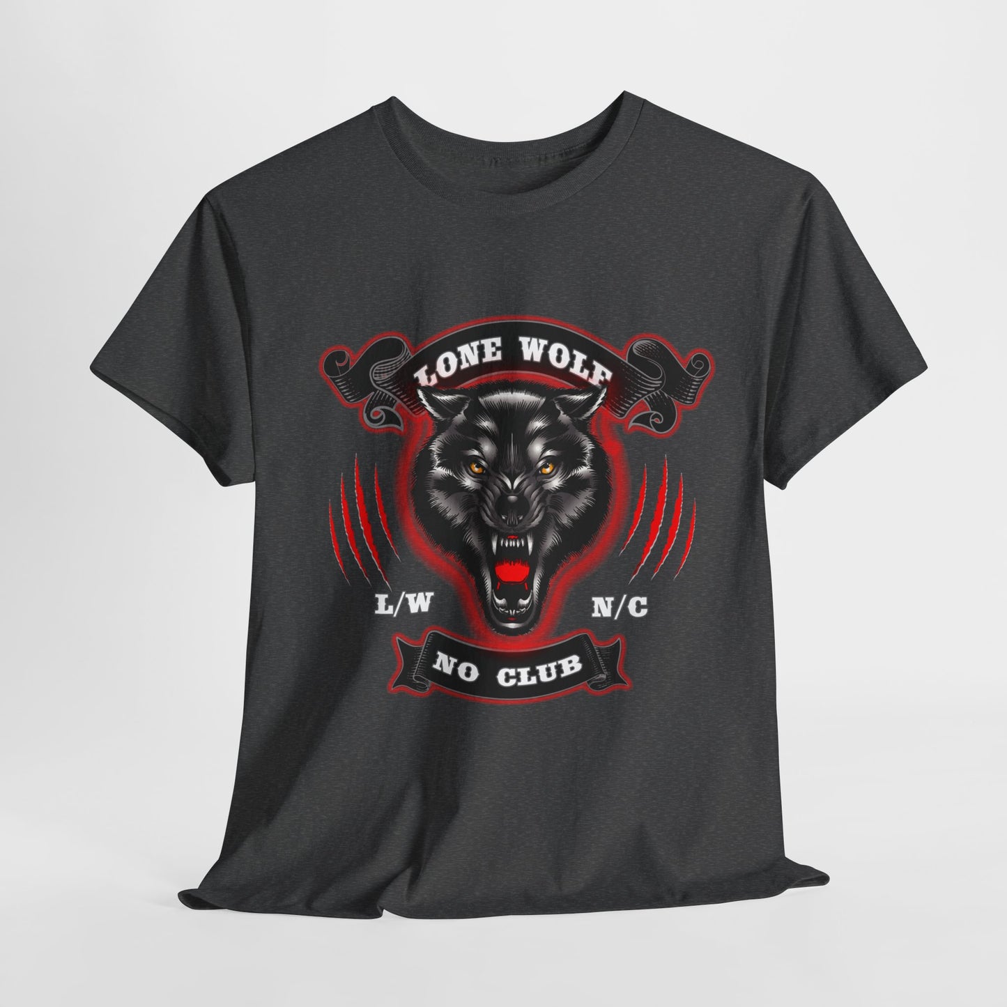 Lone Wolf, No Club Classic Tee