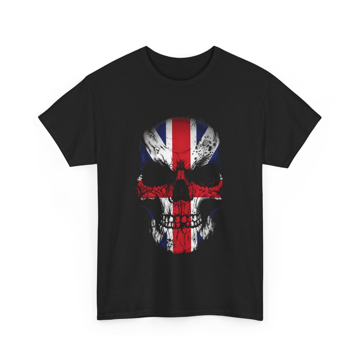 UK Skull Flag: Edgy Style T-Shirt