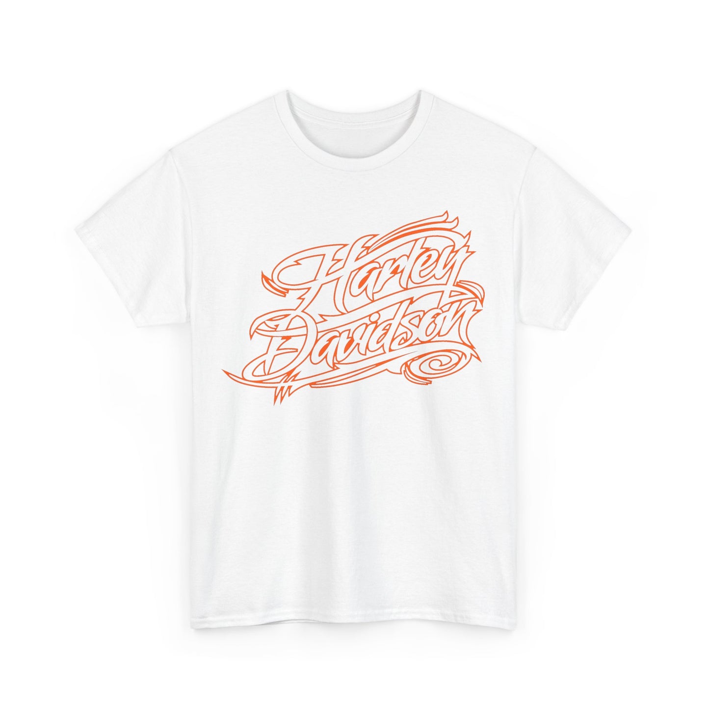 Harley Davidson Classic Fit Tee: Stylish Heavy Cotton Comfort