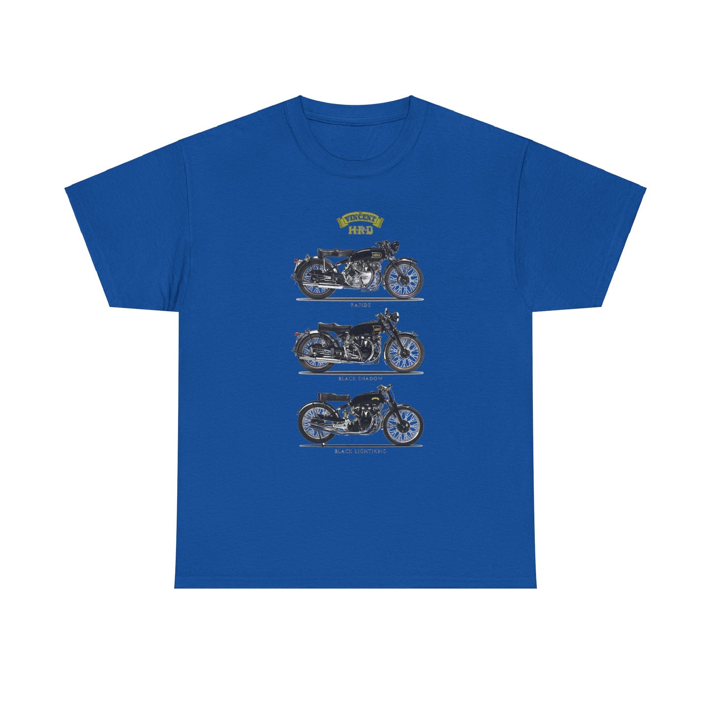 Elevate Your Style with Vincent HRD Vintage Poster Tee with Gildan® 5000's Classic Fit