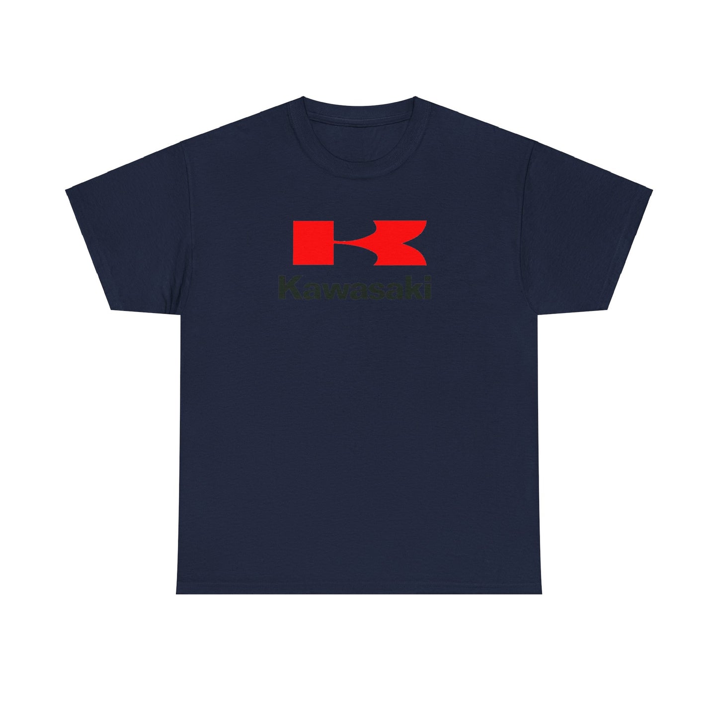 Ride in Style: Kawasaki Logo T-Shirt on Gildan® 5000 Heavy Cotton™