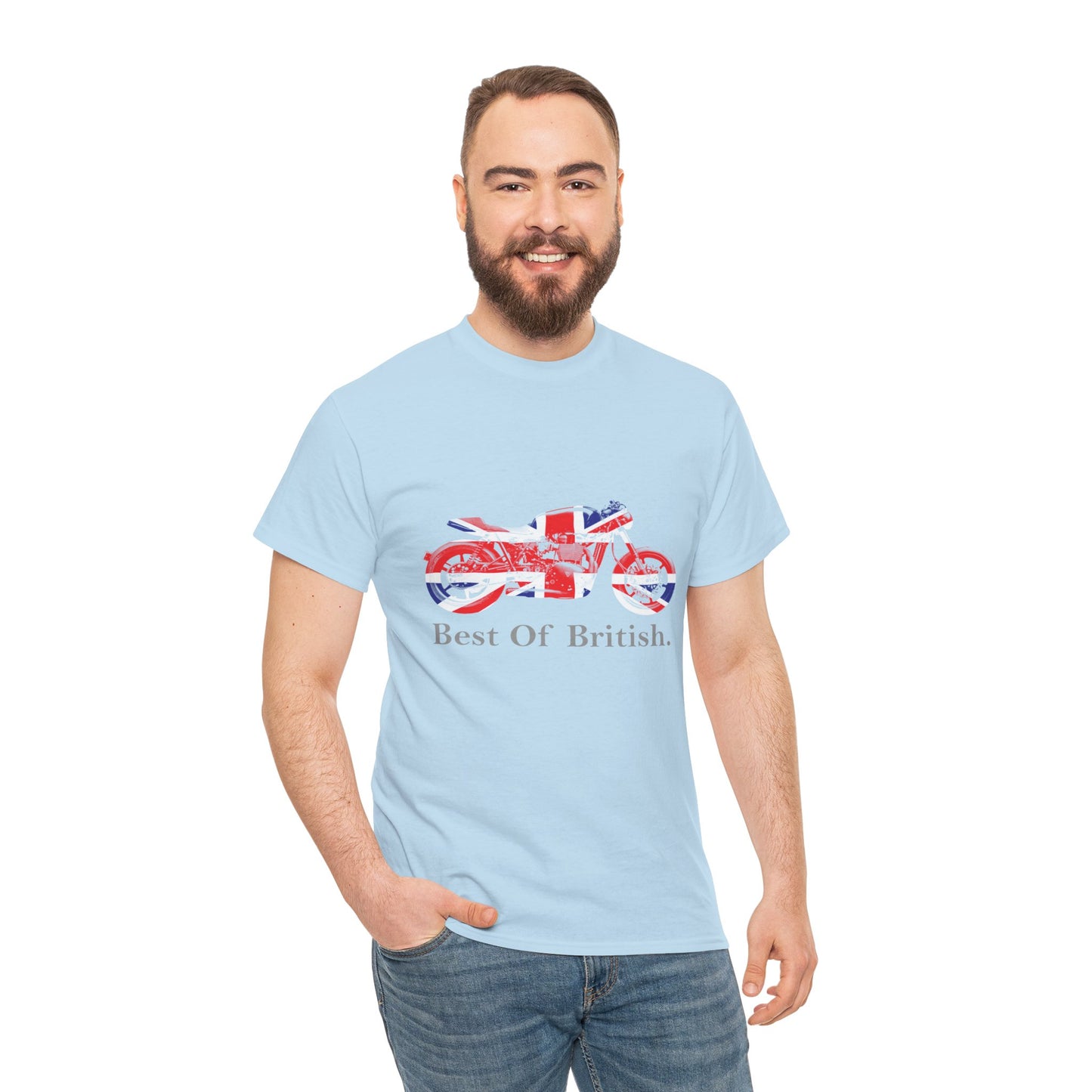 Best of British Biker T-Shirt - Wear Your Pride on the Open Road
