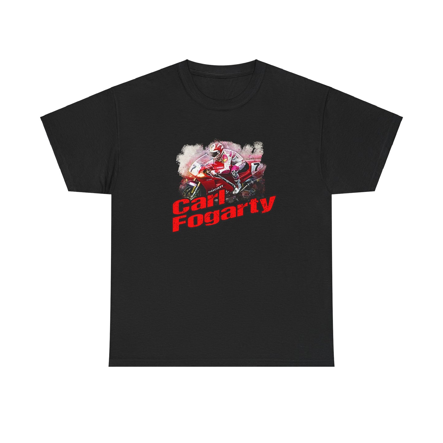 Heavy Cotton Carl Fogarty Motorcycle Legend Shirt