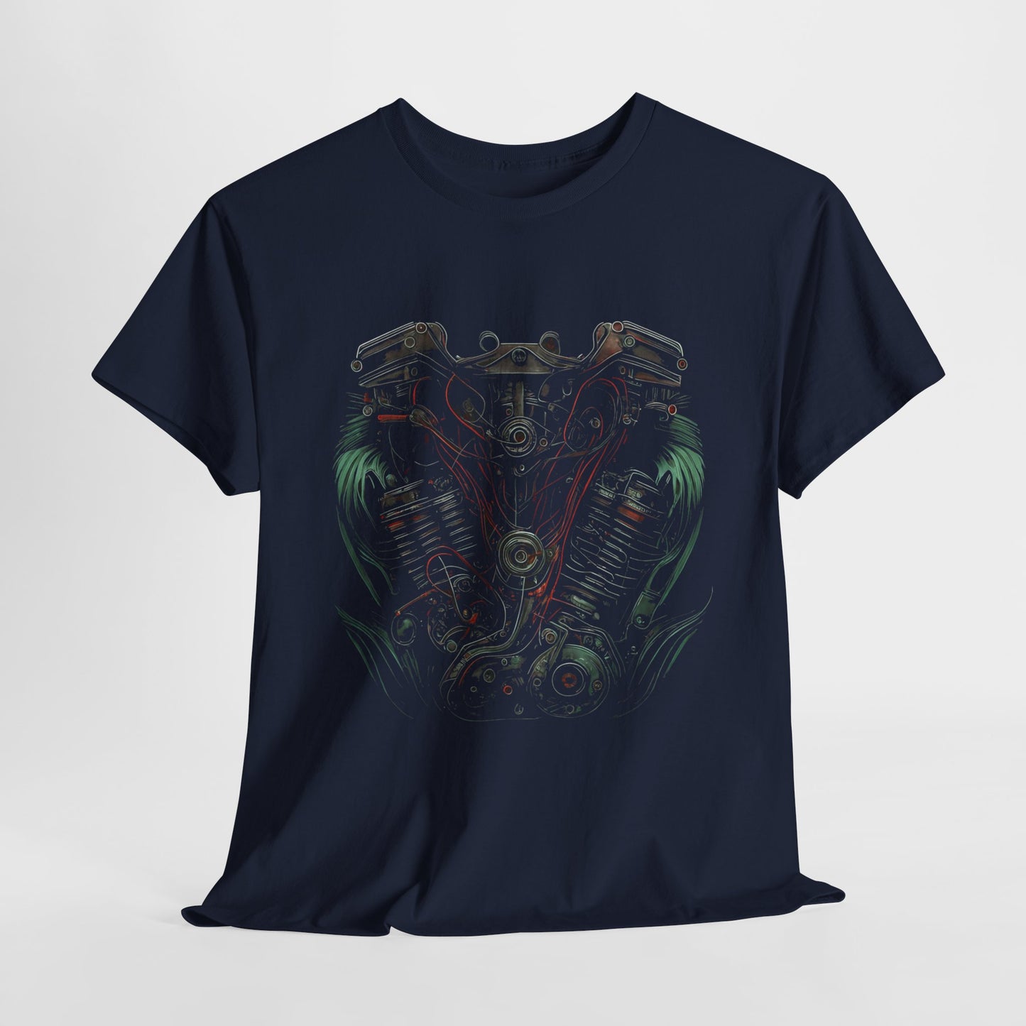 Steam Punk V-Twin Engine Classic Tee