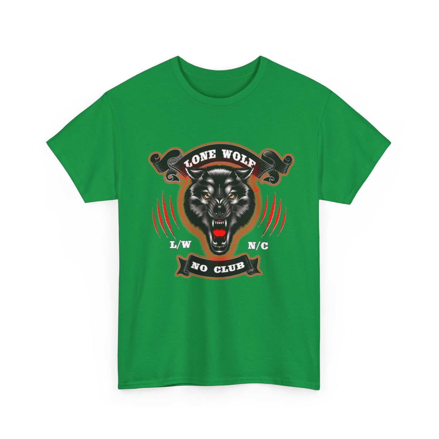 Lone Wolf, No Club Classic Tee