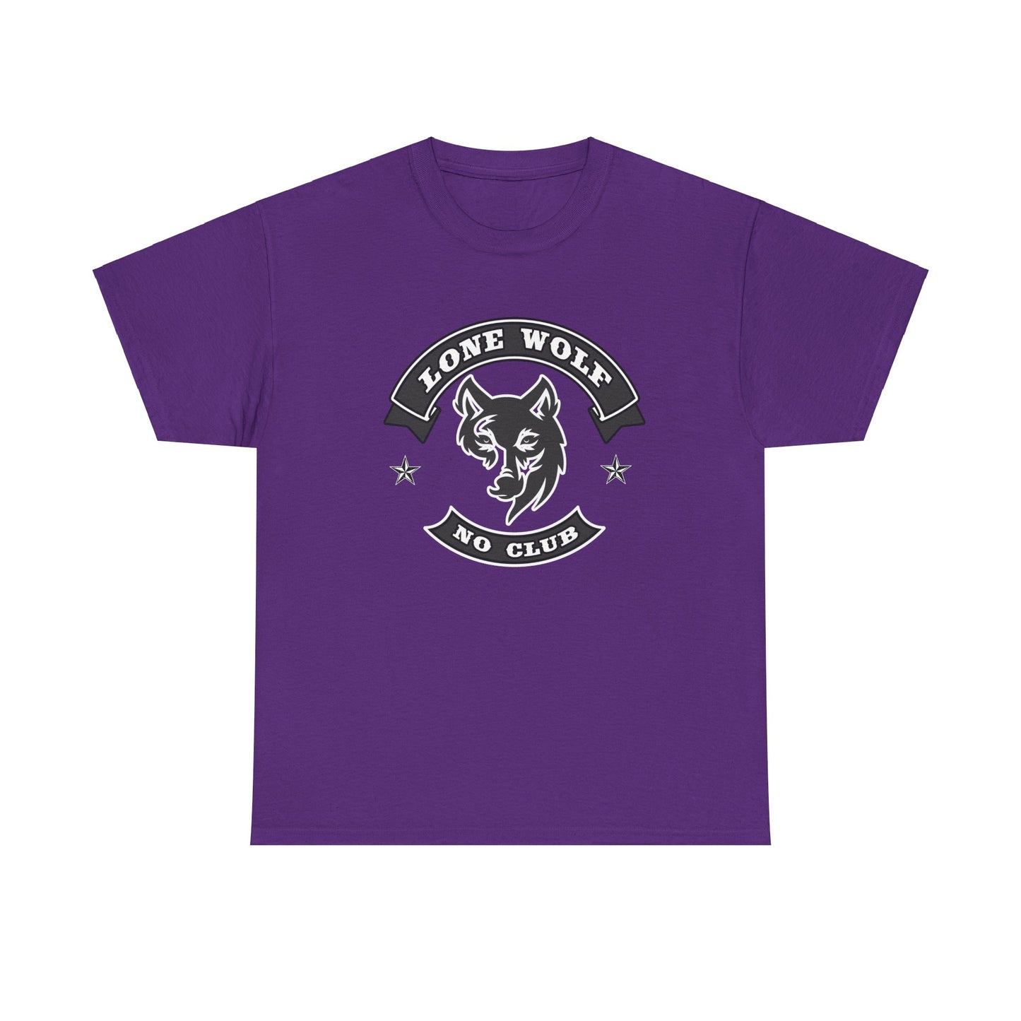 Lone Wolf Tee Shirt - Gildan® 5000 Heavy Cotton™, Classic Fit for the Independent Rider