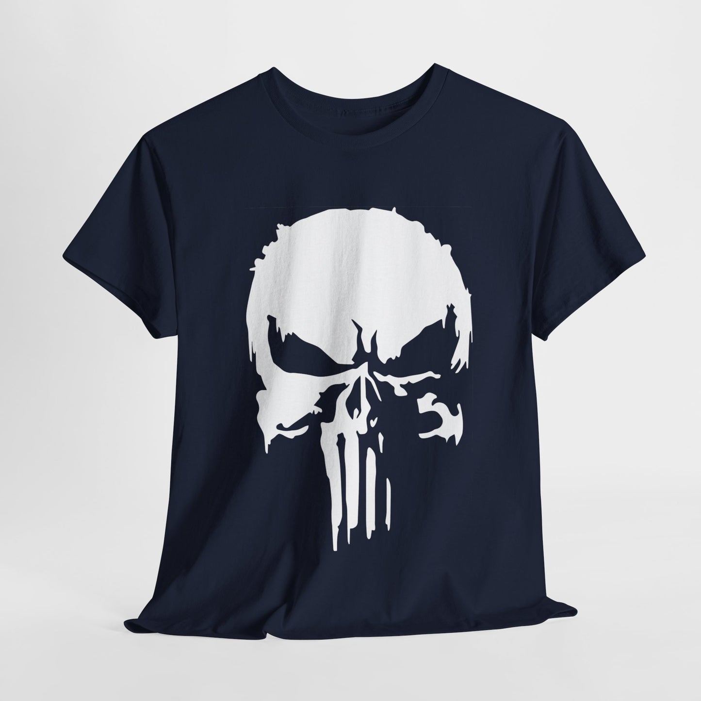 Edgy & Fierce: The Punisher Skull Tee | Gildan® 5000 Heavy Cotton™ - Classic Midweight Fabric for Comfort