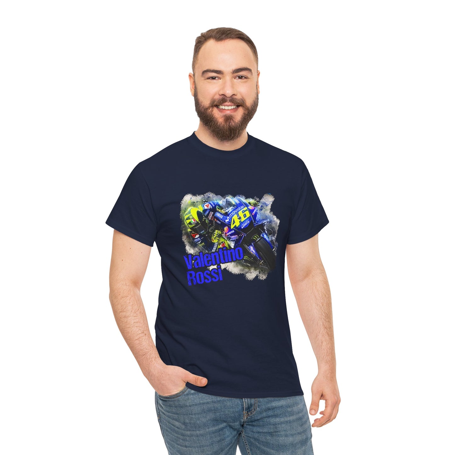 Valentino Rossi Motorcycle Legend Heavy Cotton Tee