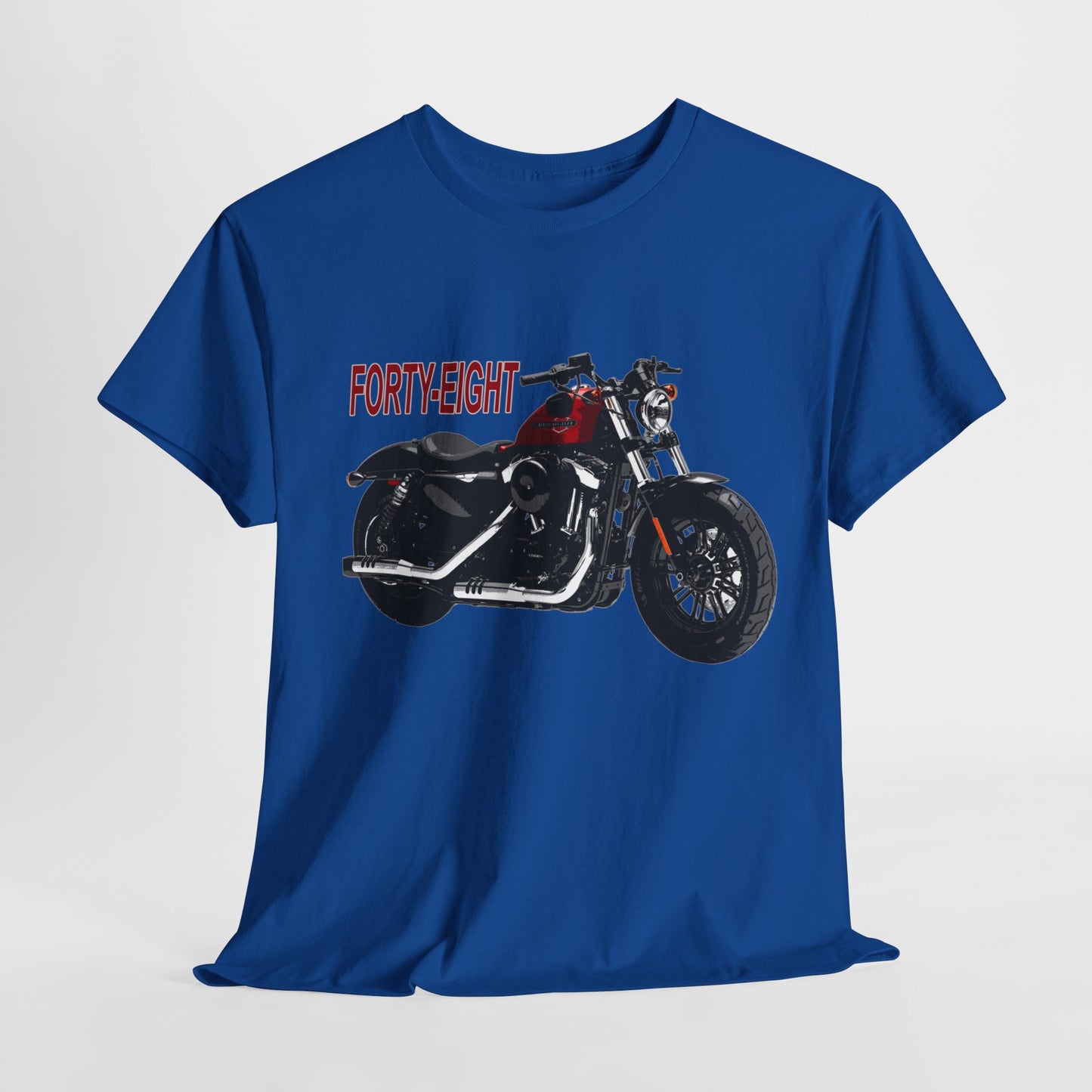Harley Davidson 48 Unisex T-Shirt | Gildan® 5000 Heavy Cotton™ - Stylish & Comfortable, Great for Bikers of All Styles