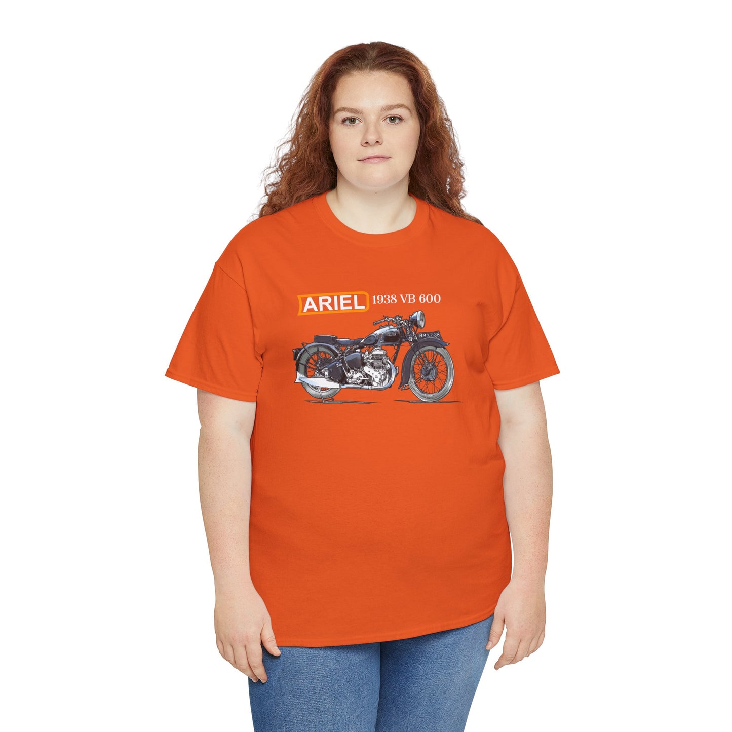 Ariel VB 1938 Vintage Motorcycle T-Shirt - Legendary Style for Riders