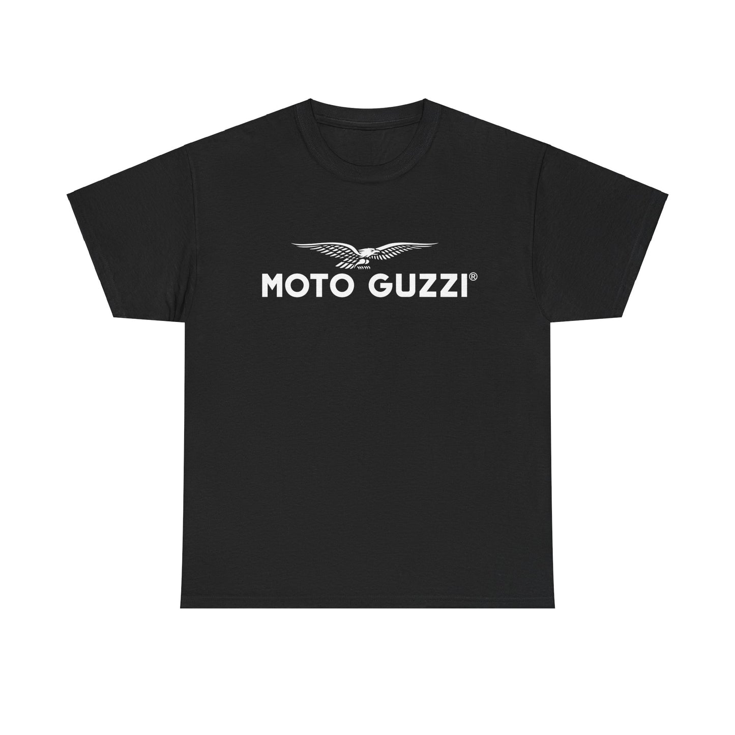 Moto Guzzi Heavy Cotton Logo Tee: Stylish, Durable, and Comfortable