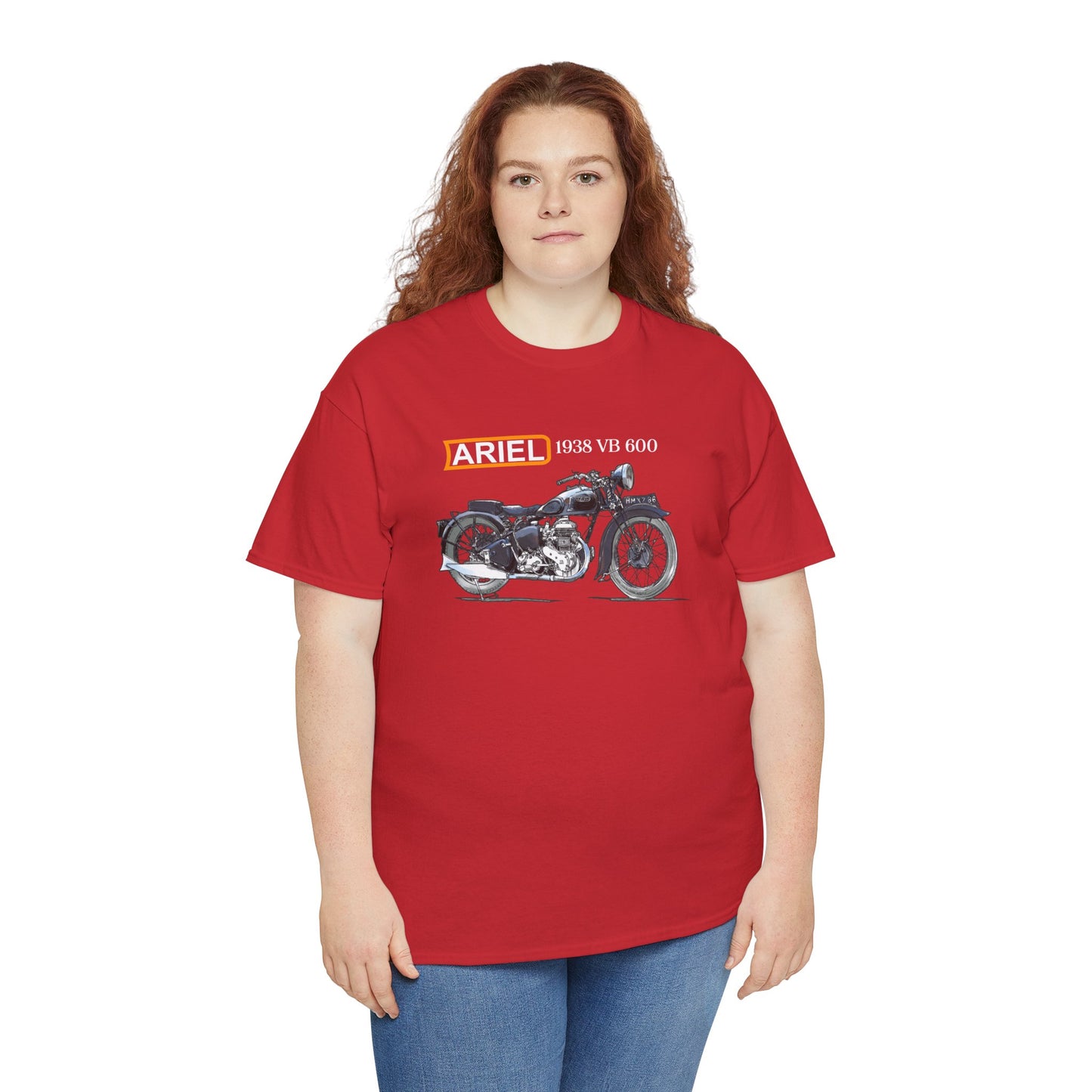 Ariel VB 1938 Vintage Motorcycle T-Shirt - Legendary Style for Riders