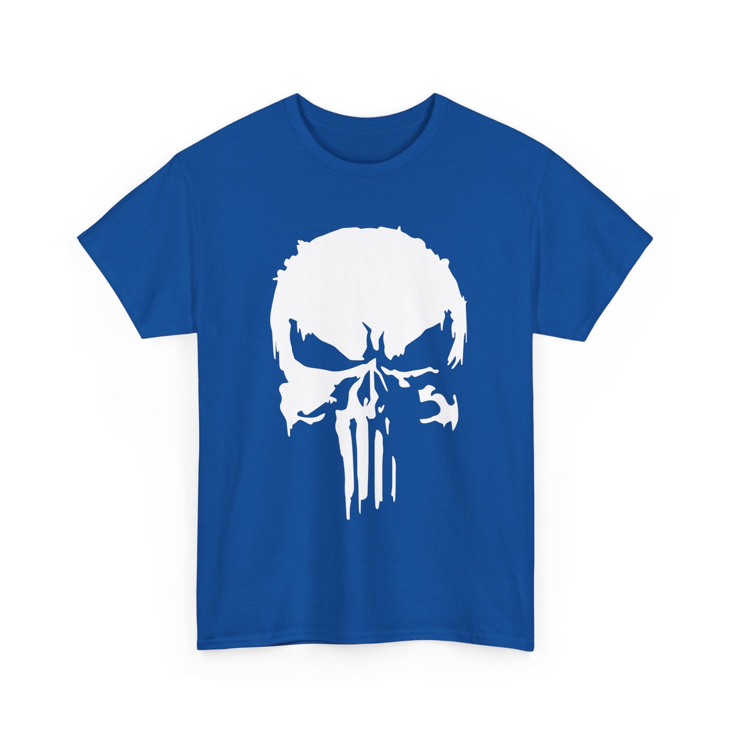 Edgy & Fierce: The Punisher Skull Tee | Gildan® 5000 Heavy Cotton™ - Classic Midweight Fabric for Comfort