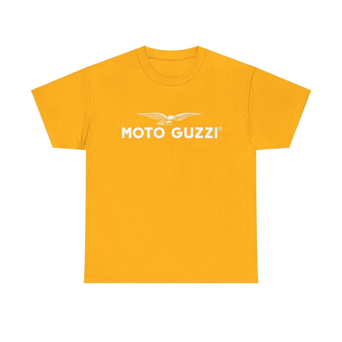 Moto Guzzi Heavy Cotton Logo Tee: Stylish, Durable, and Comfortable