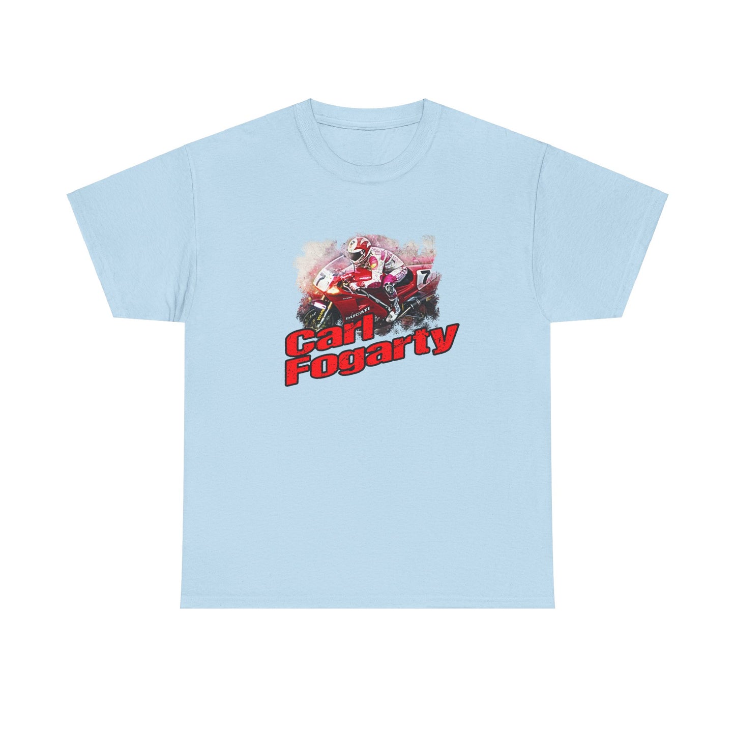 Heavy Cotton Carl Fogarty Motorcycle Legend Shirt