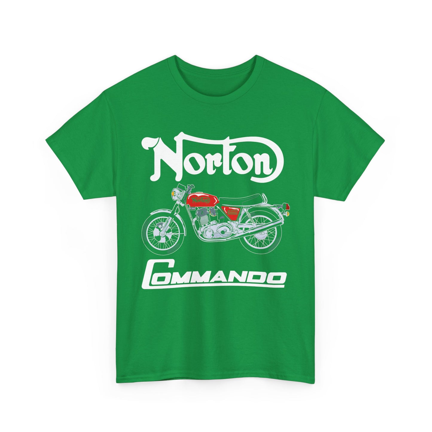 Norton Commando T-Shirt: Classic Fit with Gildan® 5000 Heavy Cotton™
