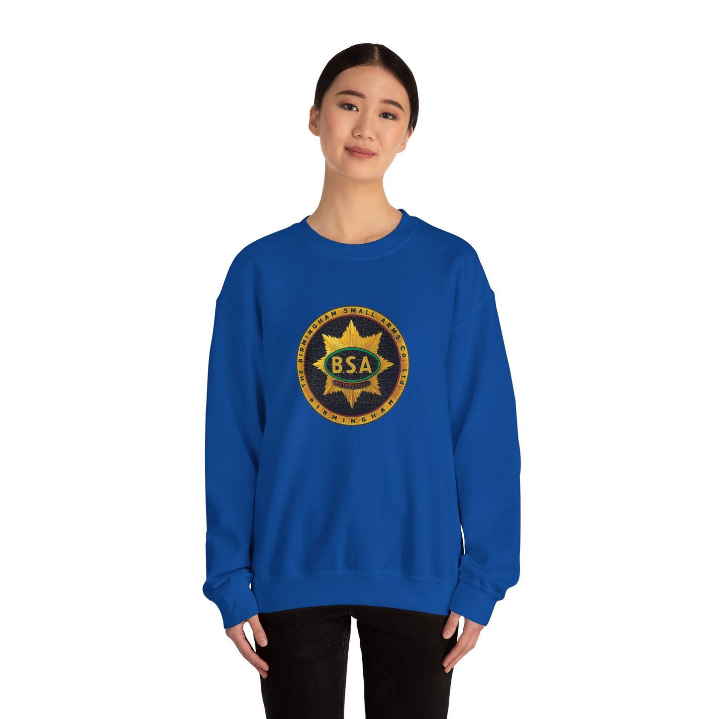 BSA Sweatshirt: Cozy Cotton-Polyester Classic Fit