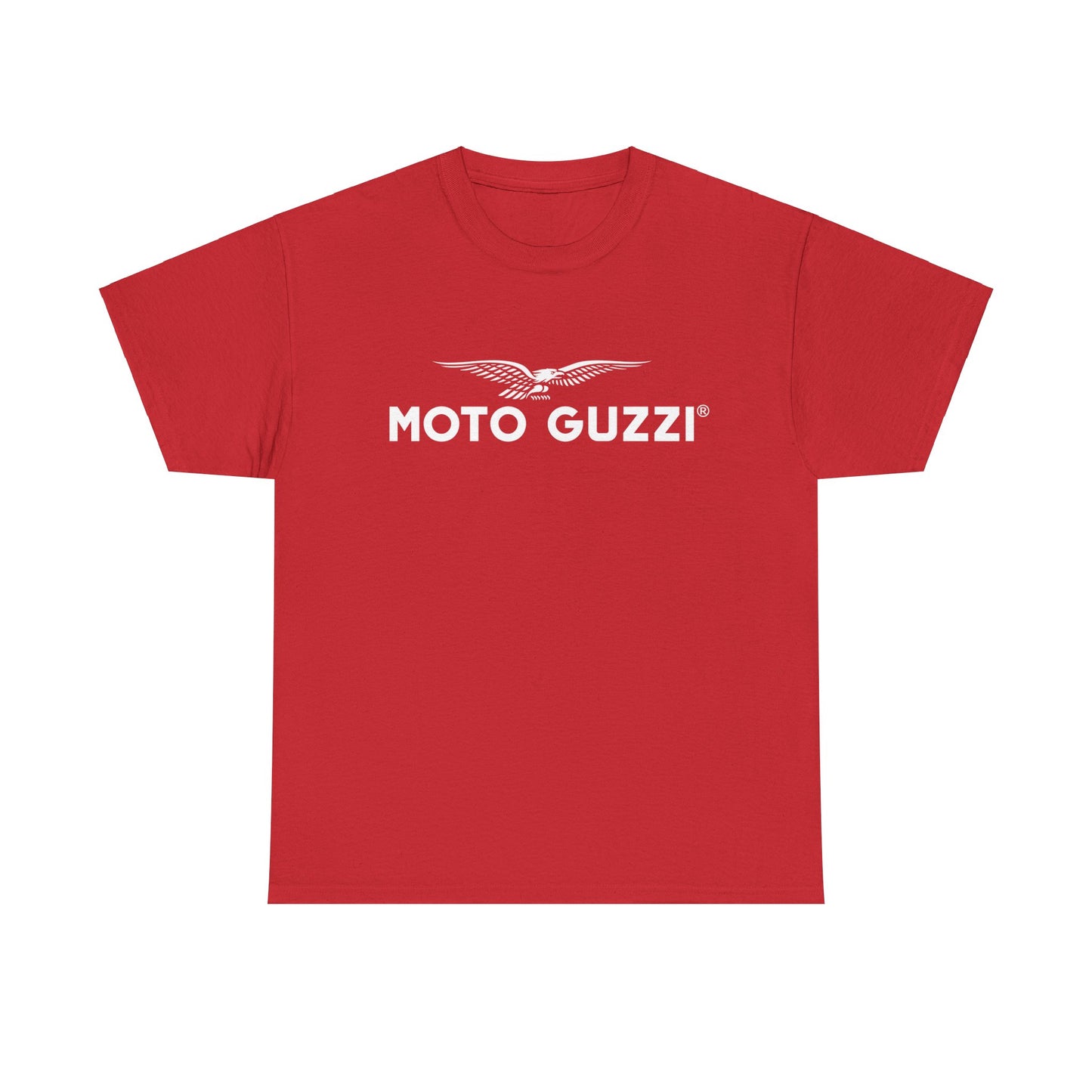 Moto Guzzi Heavy Cotton Logo Tee: Stylish, Durable, and Comfortable
