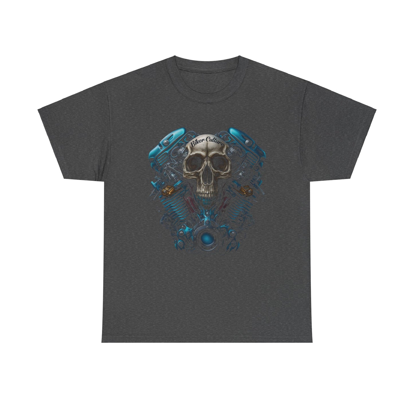Biker Culture V-Twin Graphic Tee - Made with Midweight Fabric and Classic Fit