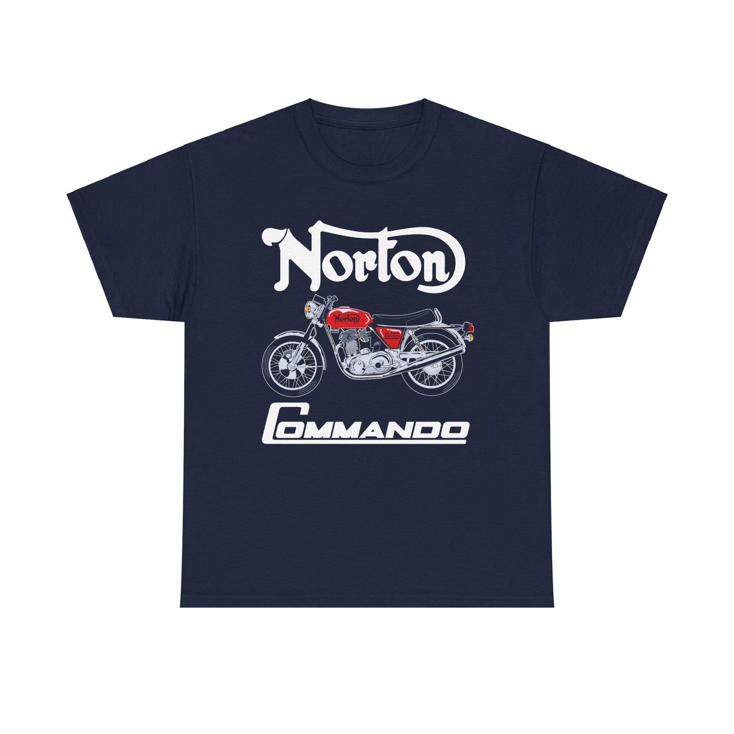 Norton Commando T-Shirt: Classic Fit with Gildan® 5000 Heavy Cotton™
