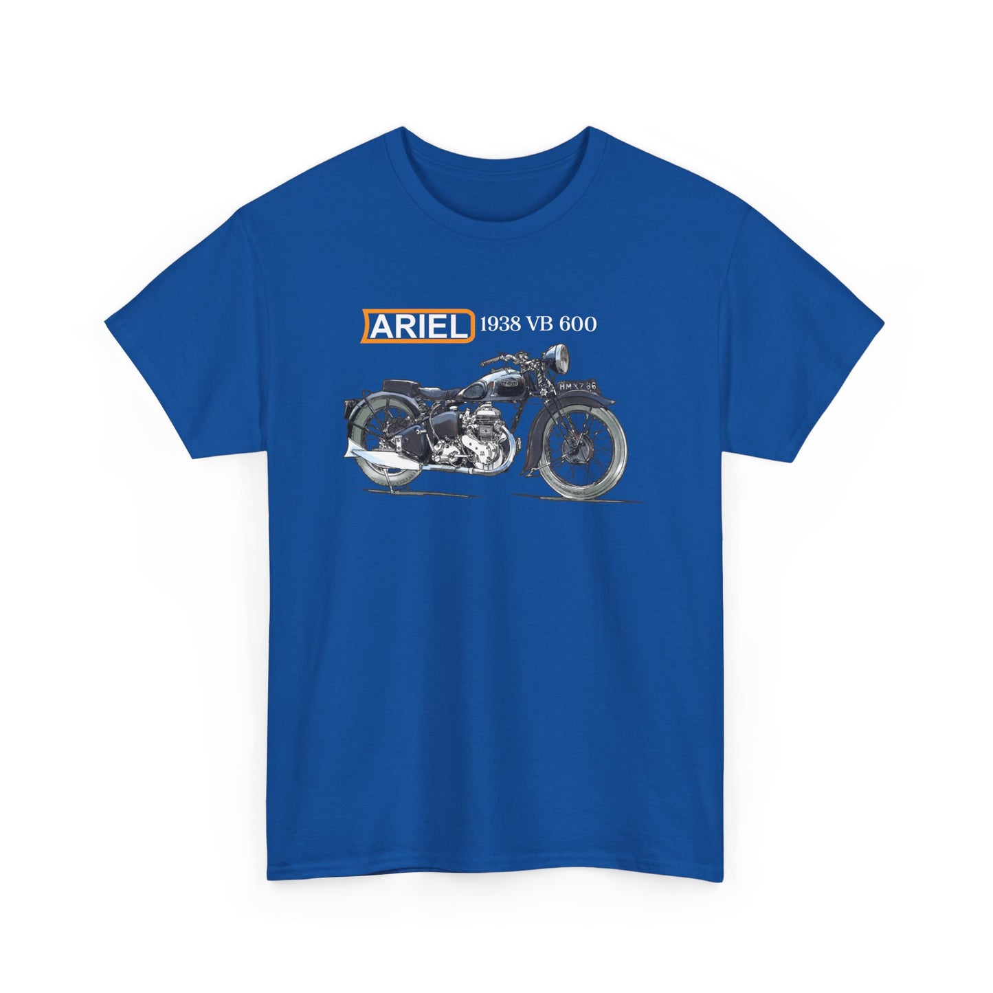 Ariel VB 1938 Vintage Motorcycle T-Shirt - Legendary Style for Riders