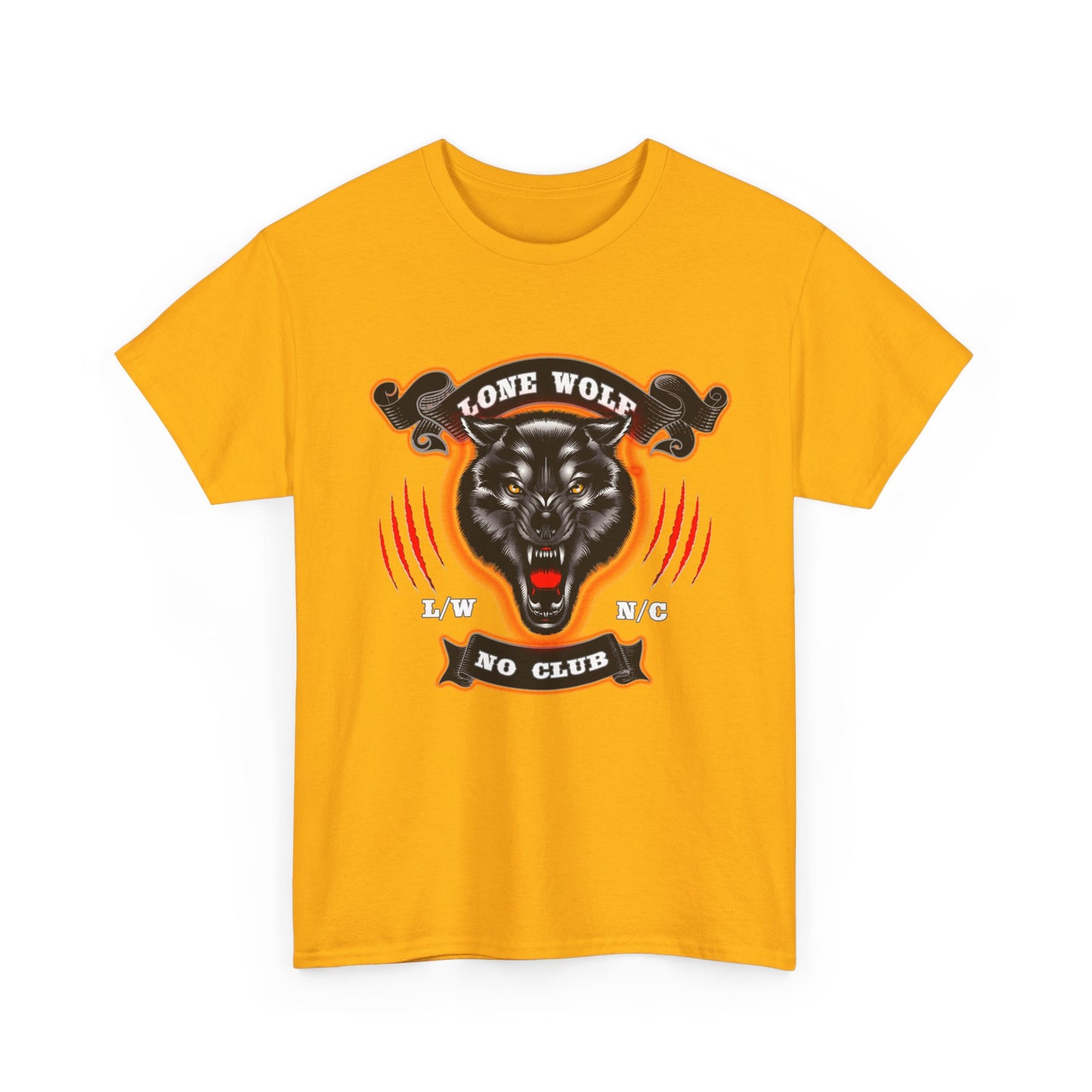 Lone Wolf, No Club Classic Tee
