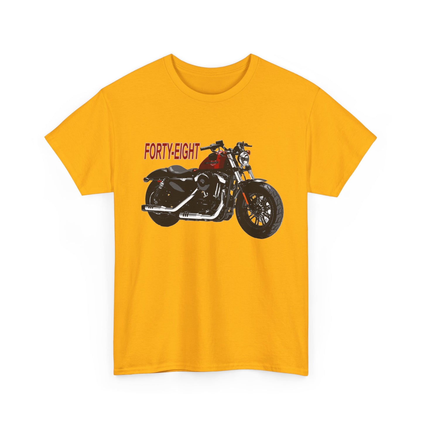 Harley Davidson 48 Unisex T-Shirt | Gildan® 5000 Heavy Cotton™ - Stylish & Comfortable, Great for Bikers of All Styles