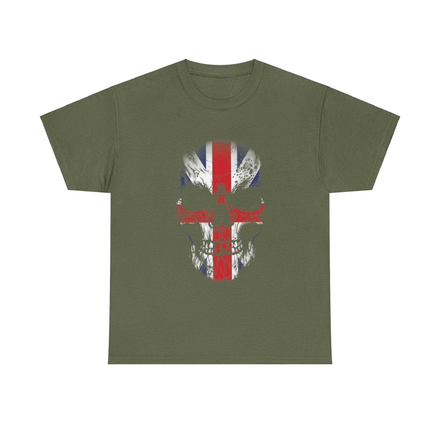 UK Skull Flag: Edgy Style T-Shirt
