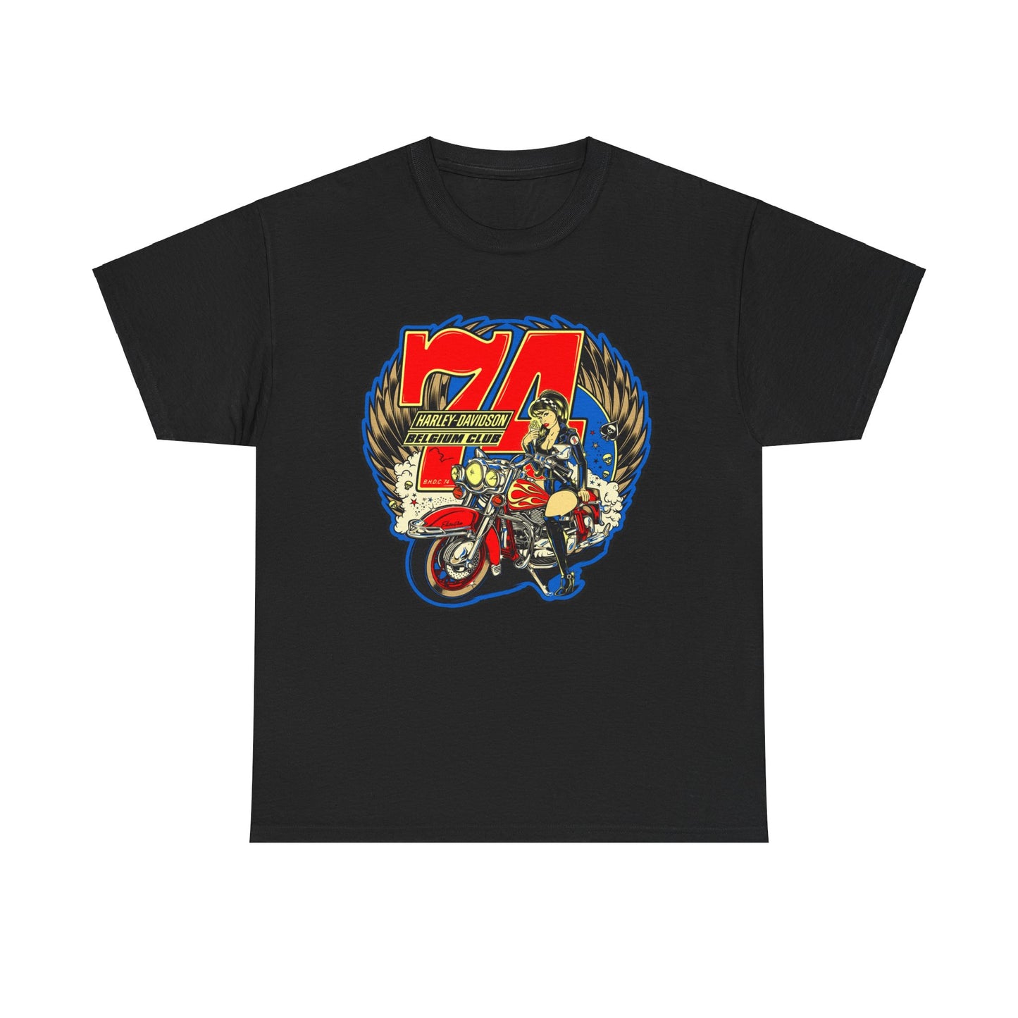 Harley Davidson 74 Biker Classic Tee