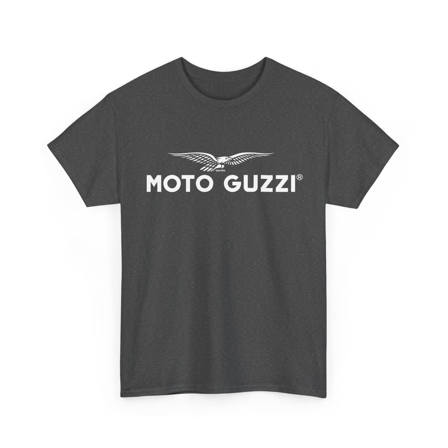 Moto Guzzi Heavy Cotton Logo Tee: Stylish, Durable, and Comfortable