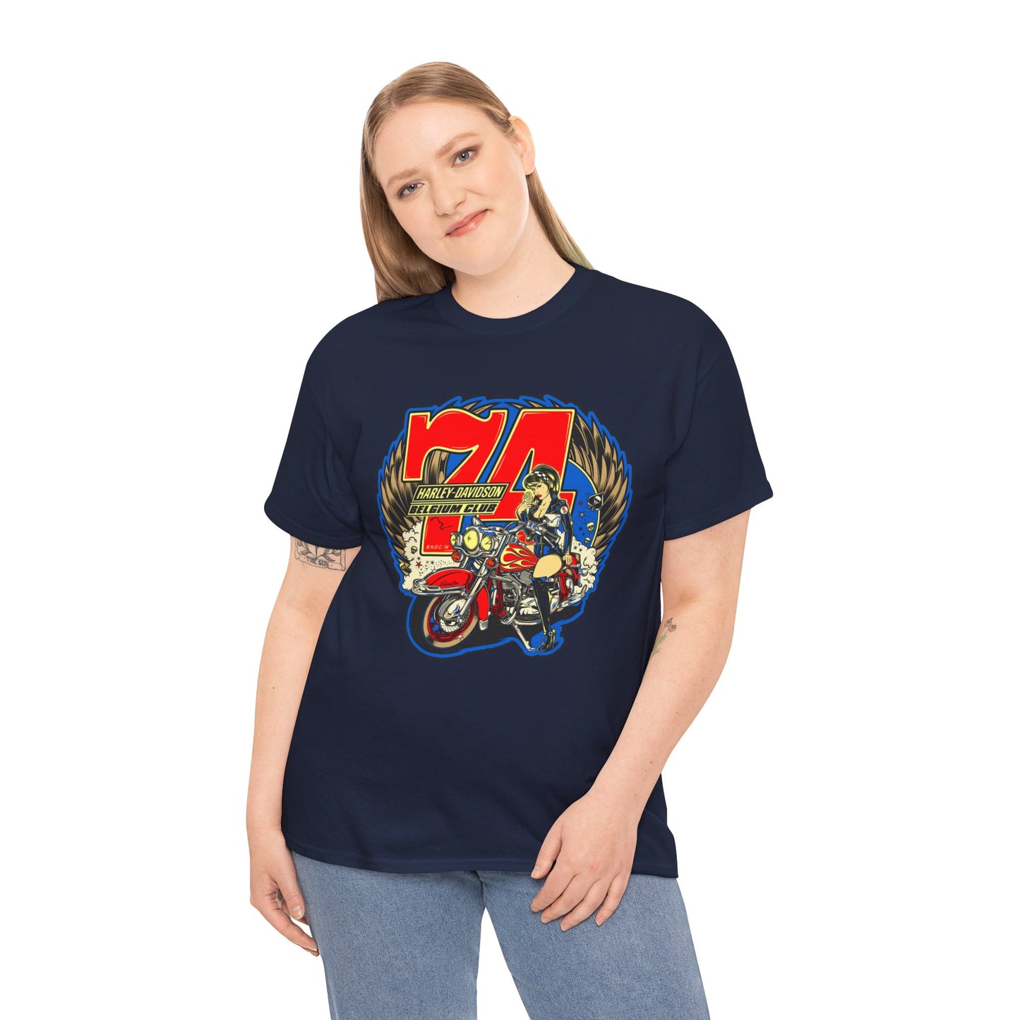 Harley Davidson 74 Biker Classic Tee