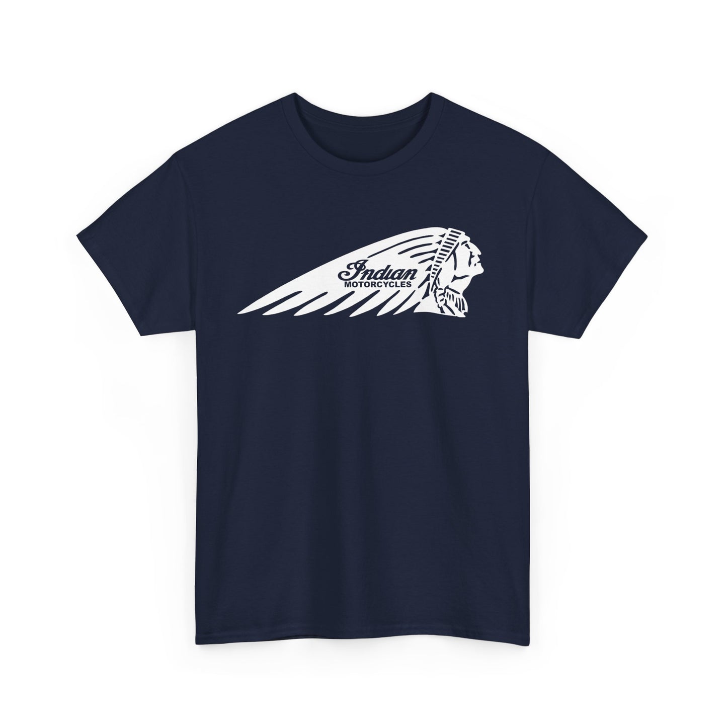 Indian Motorcycles Shirt | Gildan® 5000 Heavy Cotton™, Stylish Comfort for Bikers